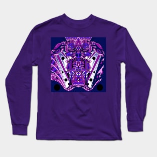 midnight purple alien from hell ecopop Long Sleeve T-Shirt